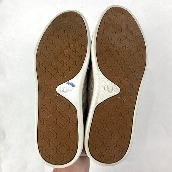 Ugg Sammy Metallic Chevron Sneaker 8 - Picture 8 of 10